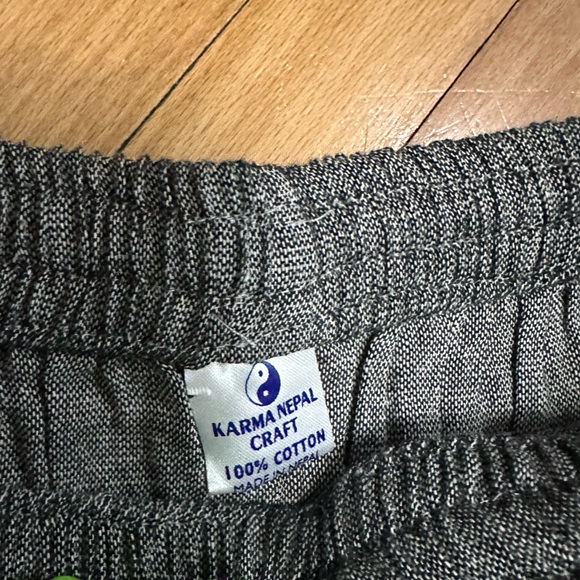 NWT KARMA NEPAL CRAFT HAREM PANTS - Picture 2 of 3